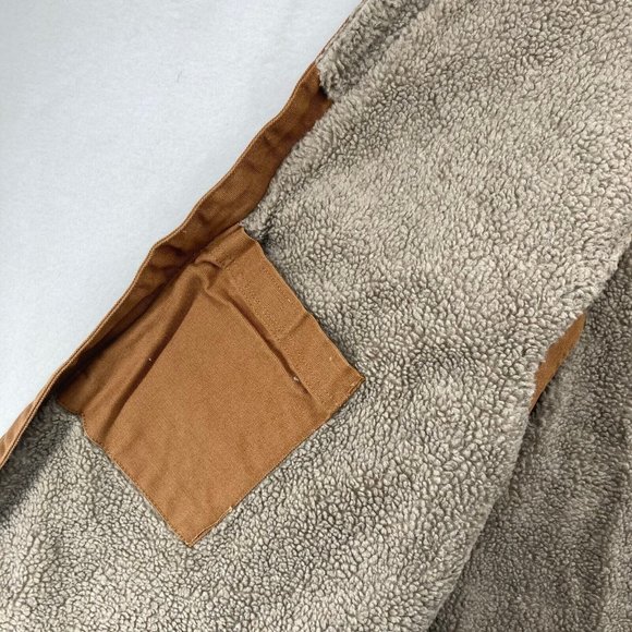 Carhartt Men's 104277 Brown Sherpa Lined Vest Full Zip Size 3XL NWT - Picture 7 of 14